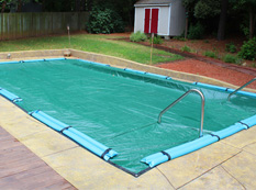 PE swimming pool cover